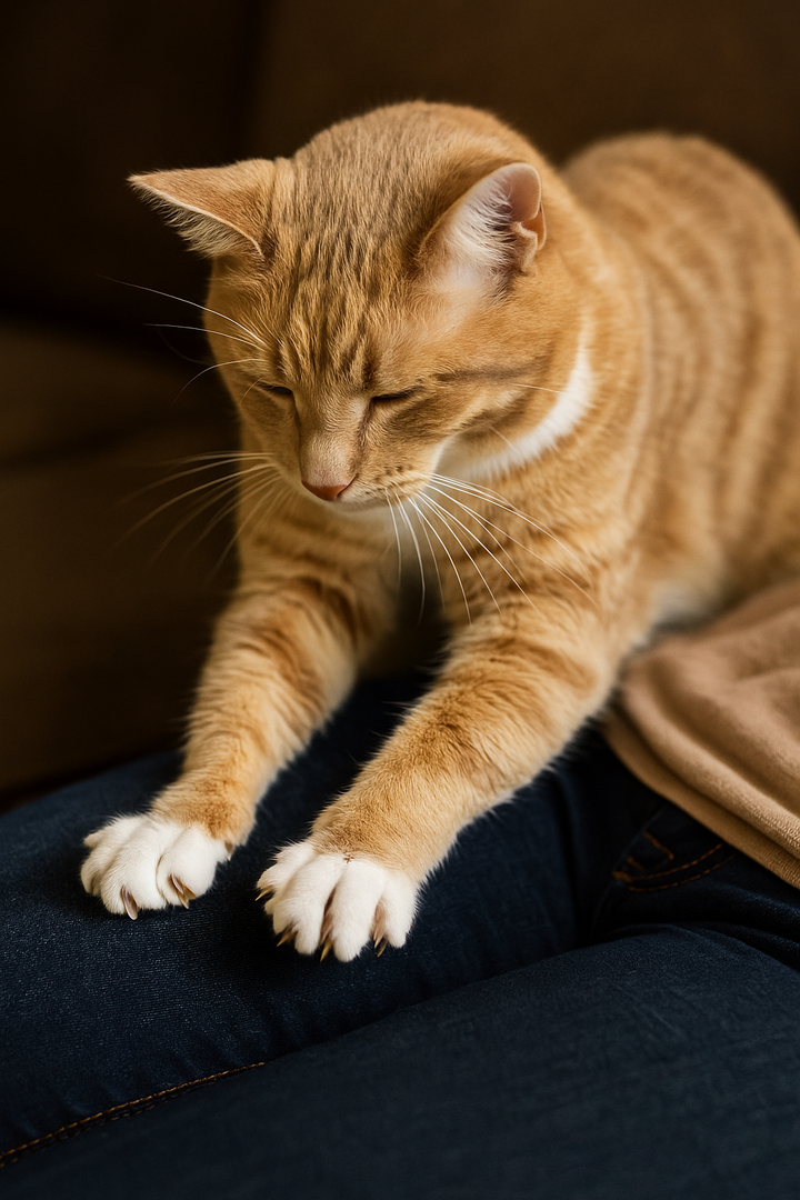 Why do cats knead?