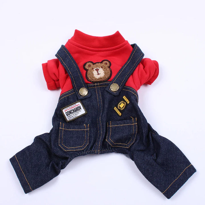 Stylish & Warm: The Ultimate Pet Jumpsuit Romper for Your Furry Friends