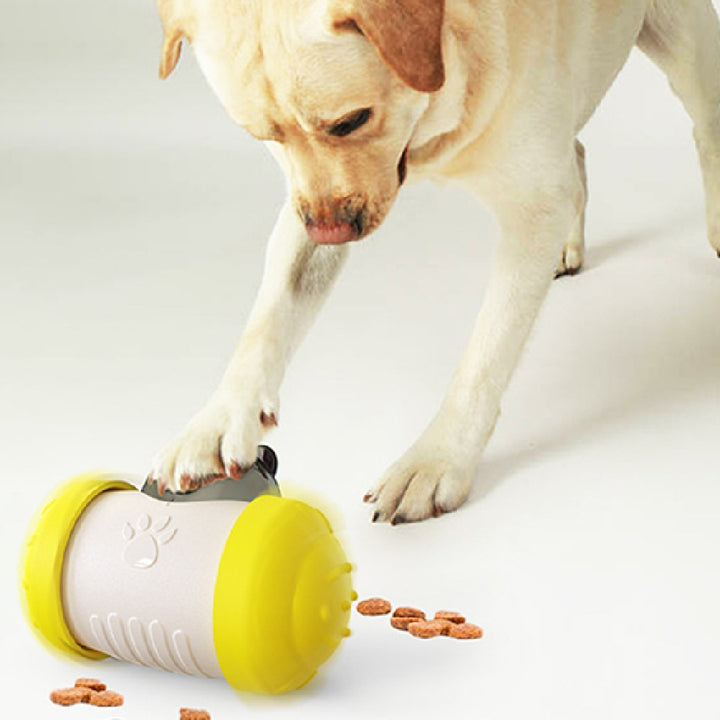 Rolling Tumbler Pet Toy for Food or Treats – Mental & Physical Stimulation