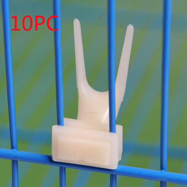 2-Pack Bird Fruit Fork Clips – Plastic Treat Holders for Bird Cages, Small Animal Huts (Fits 1–1.5cm (0.39 – 0.59 inches) Wire Spacing)2-Pack Bird Fruit Fork Clips – Plastic Treat Holders for Bird Cages, Small Animal Huts (Fits 1–1.5cm Wire Spacing)