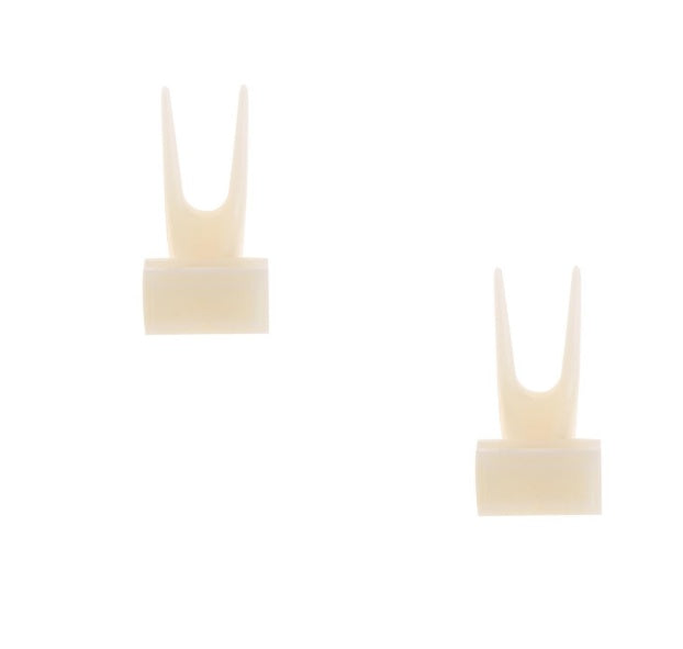 2-Pack Bird Fruit Fork Clips – Plastic Treat Holders for Bird Cages, Small Animal Huts (Fits 1–1.5cm (0.39 – 0.59 inches) Wire Spacing)2-Pack Bird Fruit Fork Clips – Plastic Treat Holders for Bird Cages, Small Animal Huts (Fits 1–1.5cm Wire Spacing)
