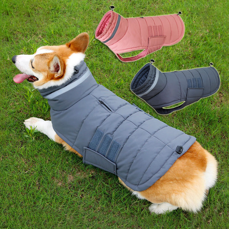 Insulated Dog Coat – Waterproof Winter Vest