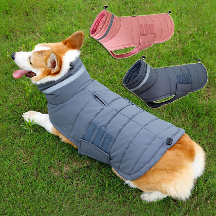 Insulated Dog Coat – Waterproof Winter Vest