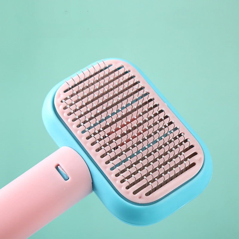 Deshedding Pet Comb – Hair Removal & Massage Brush for Cats and Dogs