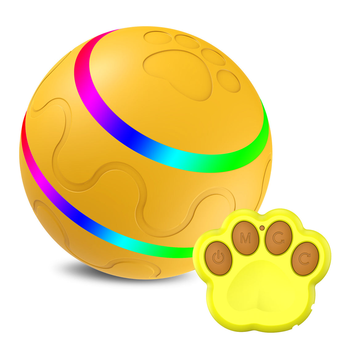 Automatic Cat Toy Ball – Smart Movement, Rechargeable, Interactive Play