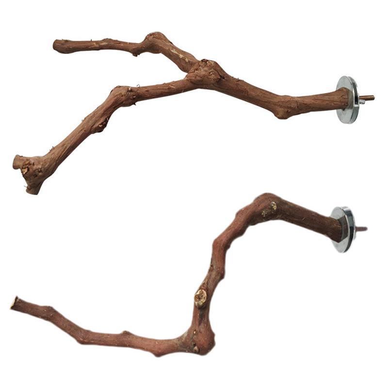 Natural Grape Wood Bird Perch – Unique Vine Stand for Cages