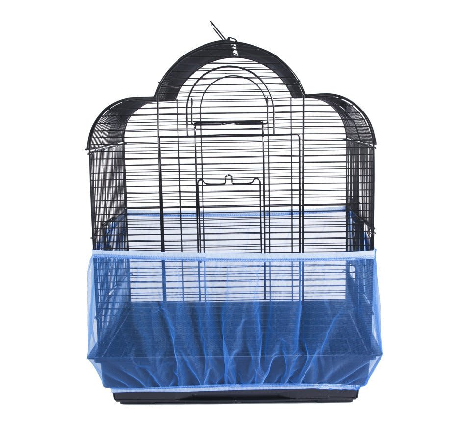 Mesh Bird Cage Cover – Dust-Proof Breathable Bird Cage Net in Multiple Sizes & Colors (S/M/L)