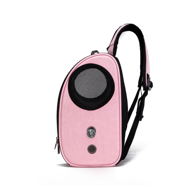 Geometric Pattern Parrot Travel Bag – Soft & Breathable Bird Carrier