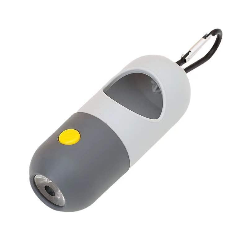 Portable Dog Waste Bag Dispenser – Leakproof, Durable Design with Night Visibility & Travel Clip