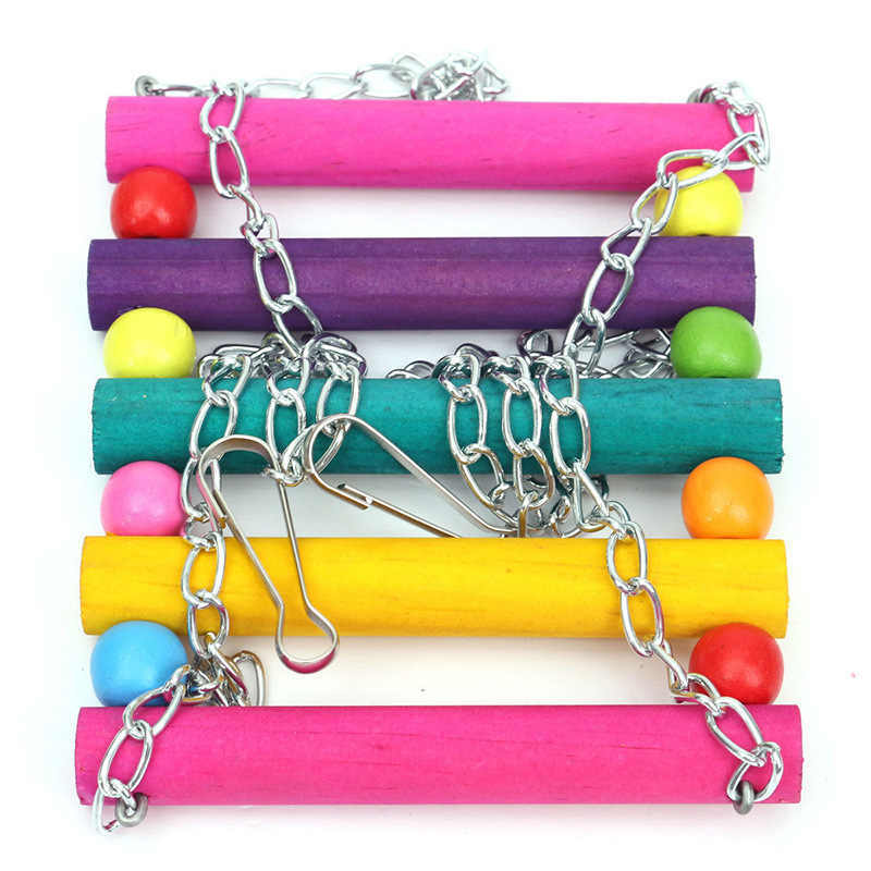 Colorful Suspension Bridge Swing Stand – Hanging Perch Bar for Birds | Peony, Parrots, Small Birds