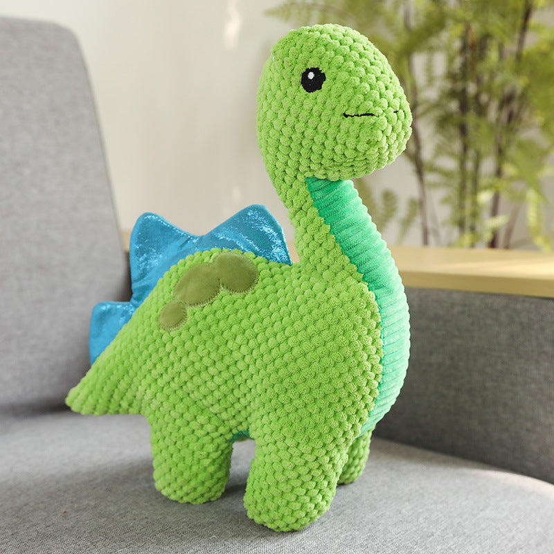 Durable Corduroy Pet Toy – Squeaky Plush for Chewing & Play