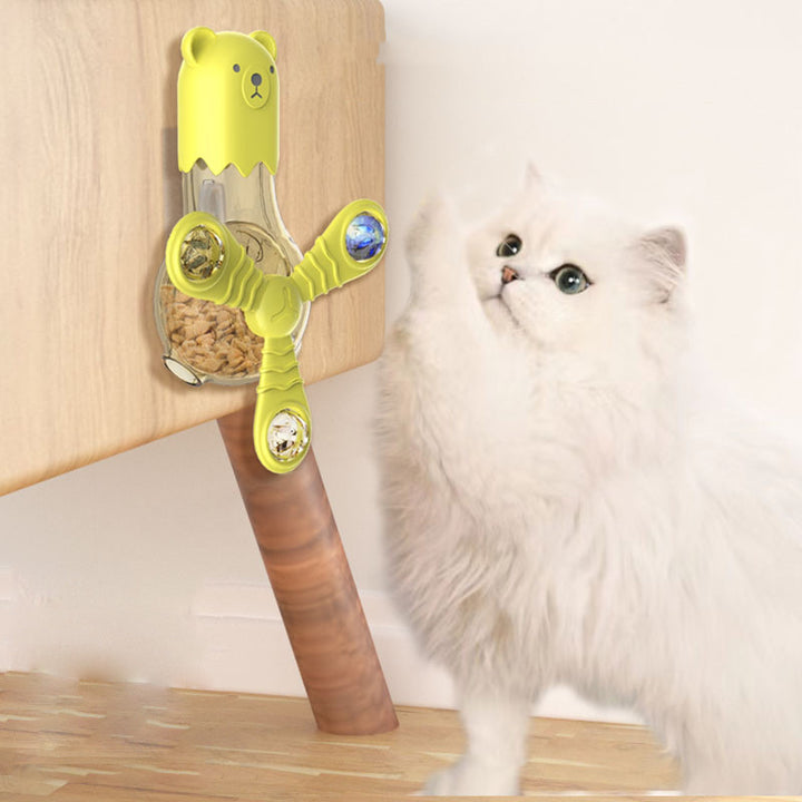 Interactive Cat Feeder Toy – Food Dispensing Puzzle Toy for Mental Stimulation & Slow FeedingInteractive Cat Feeder Toy – Food Dispensing Puzzle Toy for Mental Stimulation & Slow Feeding