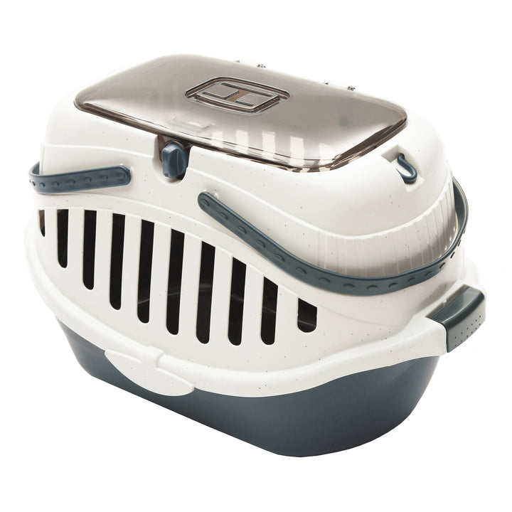 Macaron Portable Pet Carrying Basket – Small Animal Travel Case with Anti-Pressure, Anti-Stepping, Anti-Corrosion Design (PP Resin)