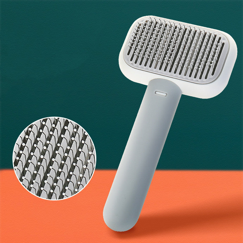 Deshedding Pet Comb – Hair Removal & Massage Brush for Cats and Dogs