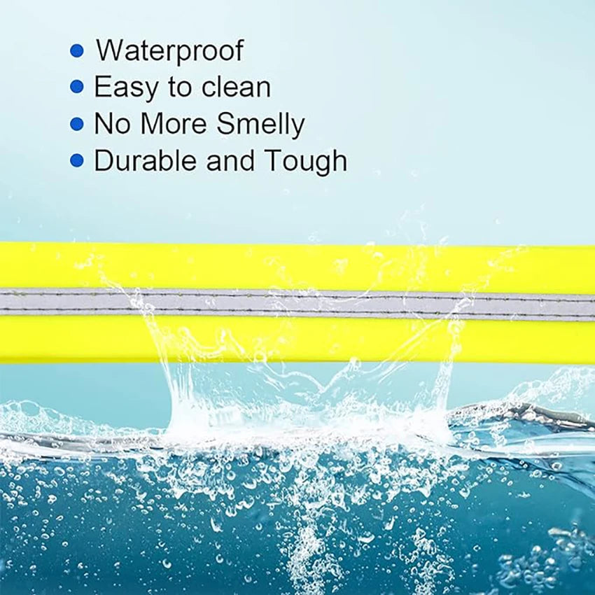 Waterproof Reflective Dog Collar – Adjustable, Anti-Odor, Durable Flex-Poly Design for Active Dogs