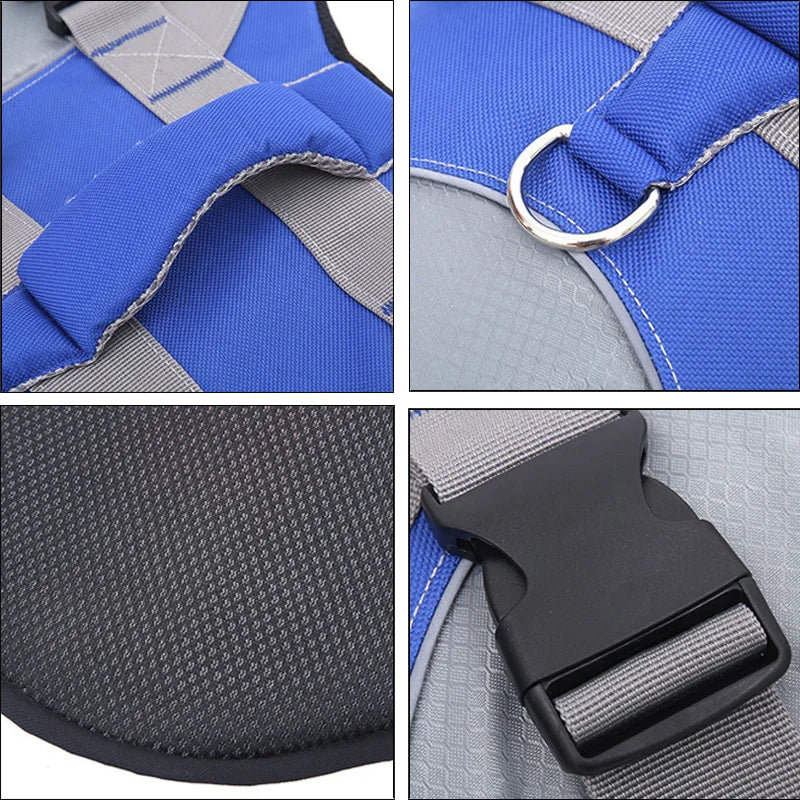 XLeiPet Reflective Dog Life Jacket – Spring/Summer Swim Vest