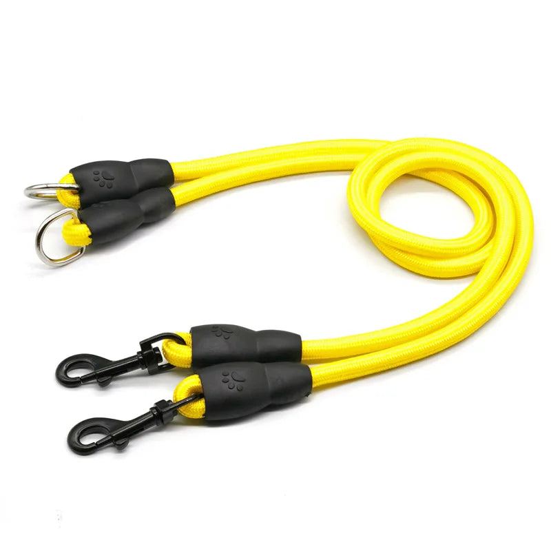 Double Leash with Detachable Dog Chains