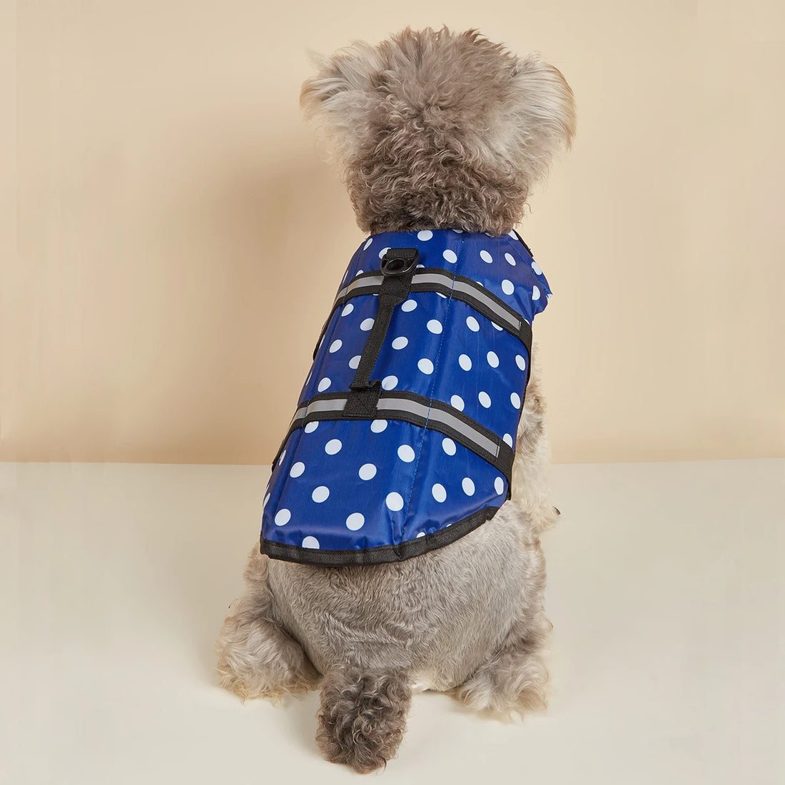 Reflective Adjustable Dog Life Jacket – High-Buoyancy Safety Vest for Large Dogs