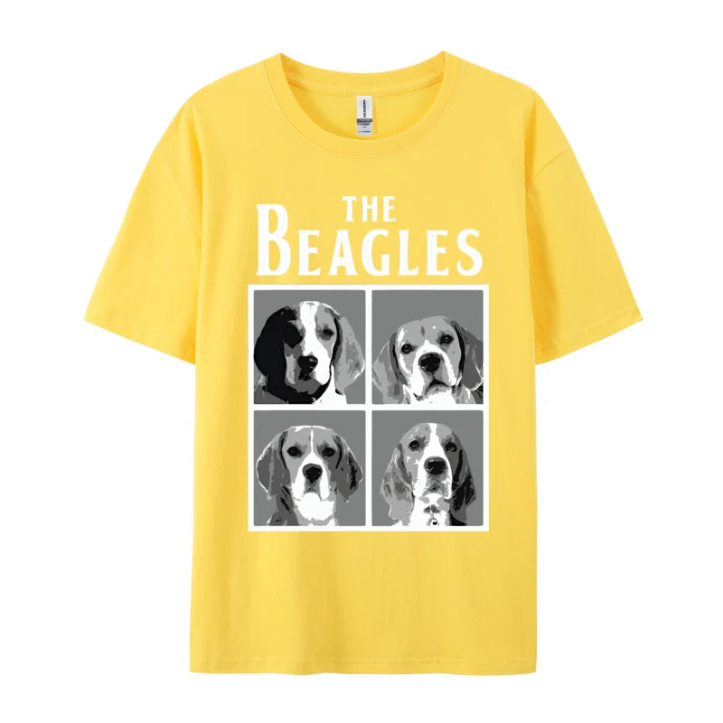 The Beagles Dog Lover T-Shirt – Cute Beagle Graphic Tee for Men | 100% Cotton, Short Sleeve, Funny Animal Shirt, Birthday Gift (2024)