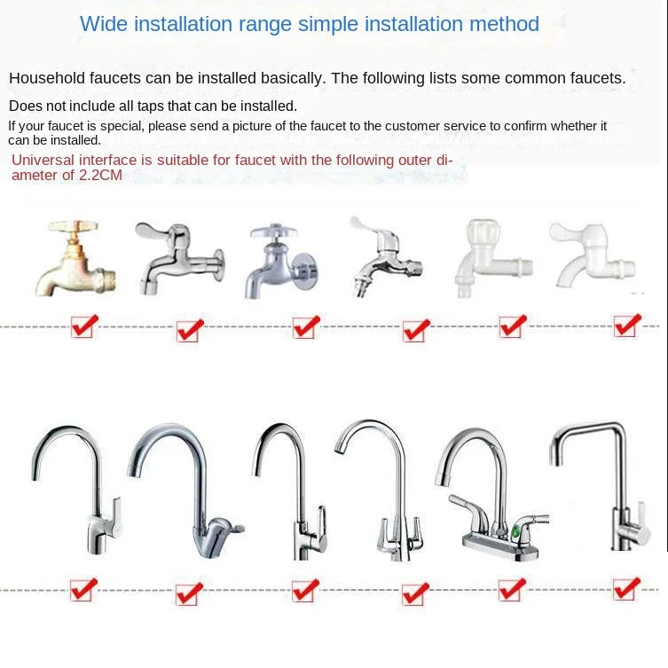 Portable Handheld Pet Shower Head – Tub Faucet Attachment Hose for Dogs, Cats & People (127.4cm)