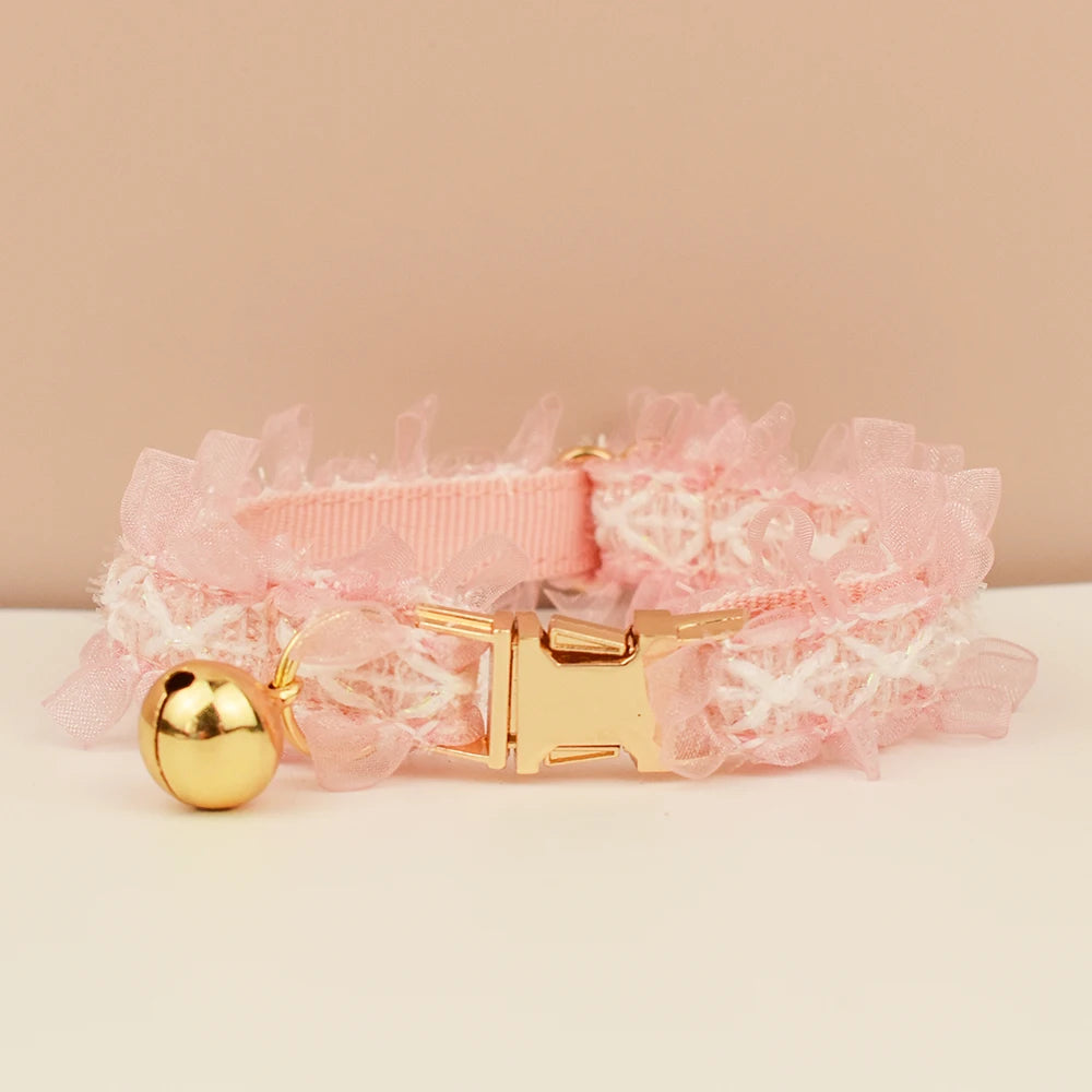 Personalized Cat Collar Adjustable, Safety Pet Collar - Customized Name Soft Collar with Bell -  Pet Collar for Cats and Small Dogs