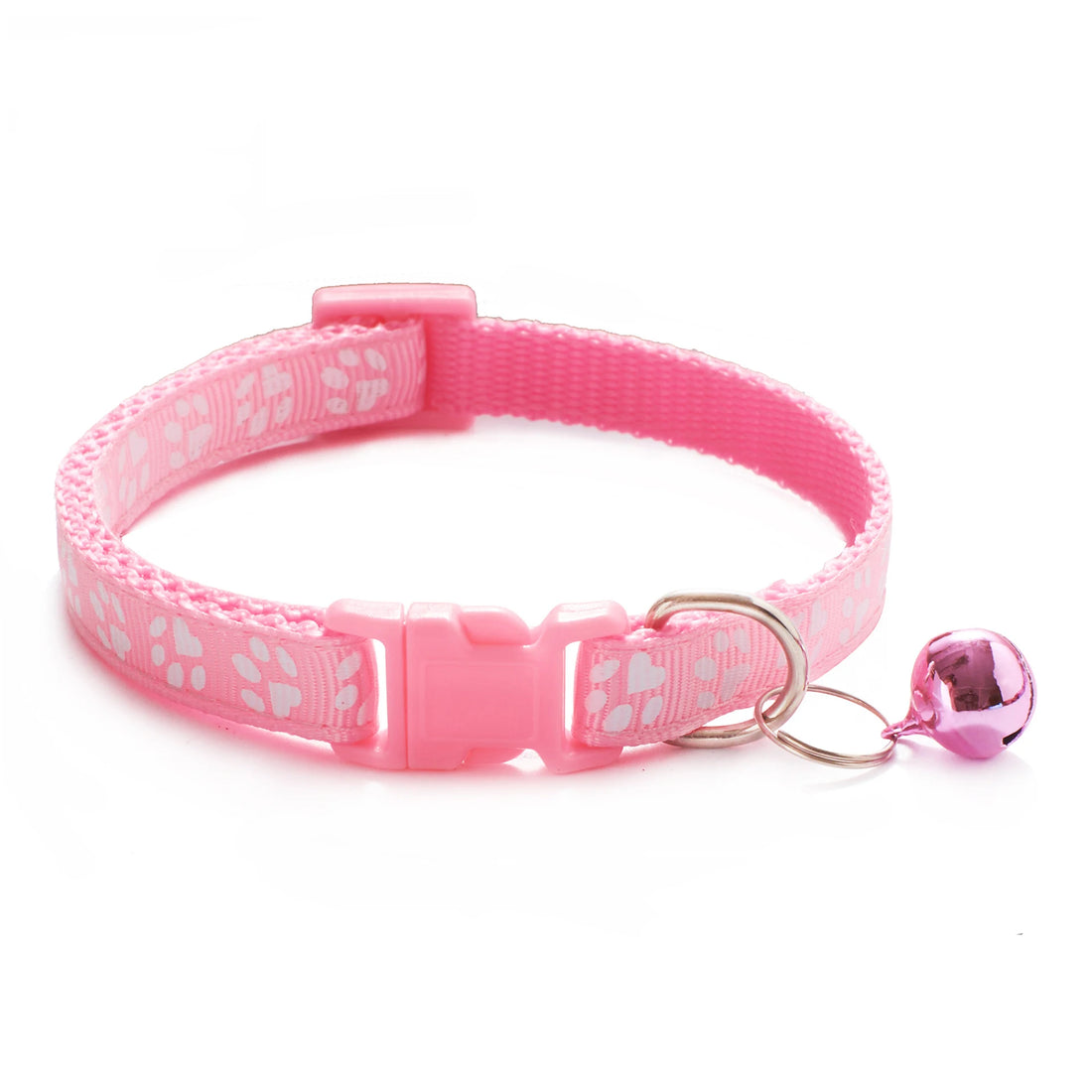 Adjustable Colorful Cat Collar with Bell
