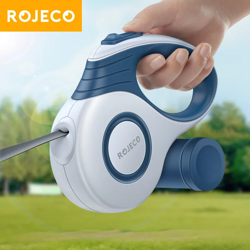 ROJECO Automatic Retractable Dog Leash 10ft/16ft Extendable