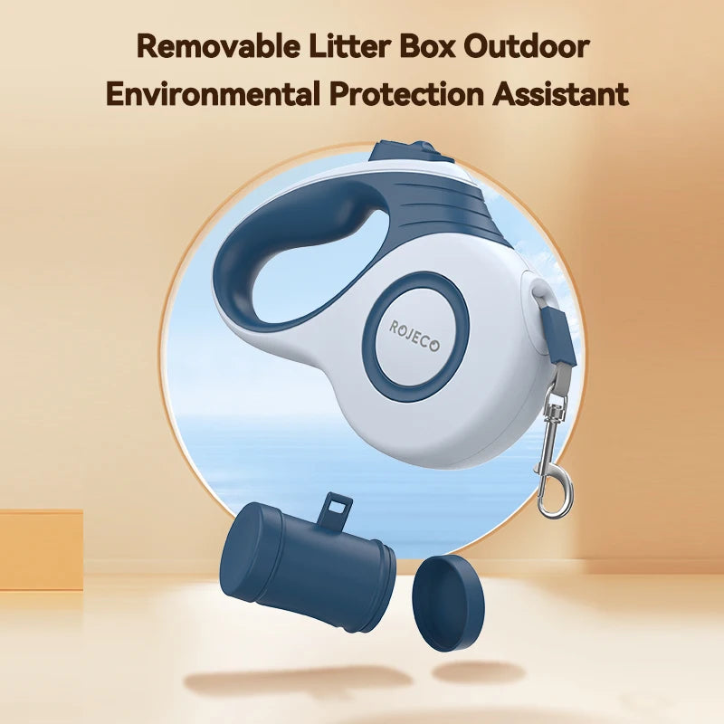ROJECO Automatic Retractable Dog Leash 10ft/16ft Extendable