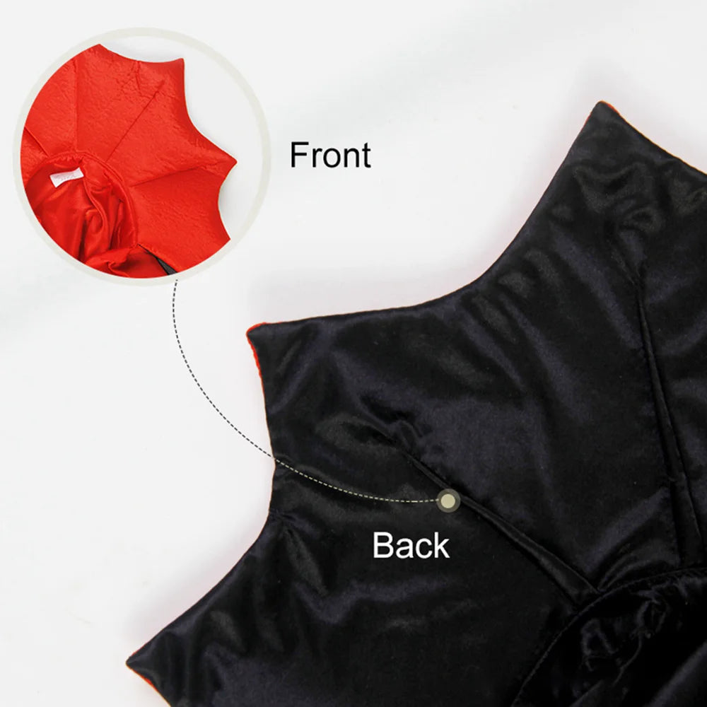 Cute Halloween Vampire Cloak for Cats & Small Dogs – Pet Costume for Halloween Cosplay | Kawaii Pet Outfit & Gift