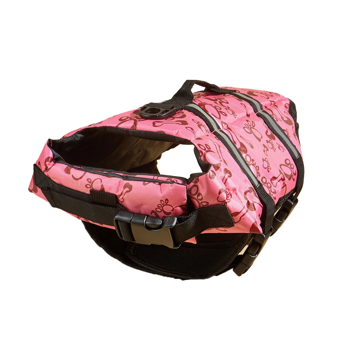 Reflective Adjustable Dog Life Jacket – High-Buoyancy Safety Vest for Large Dogs
