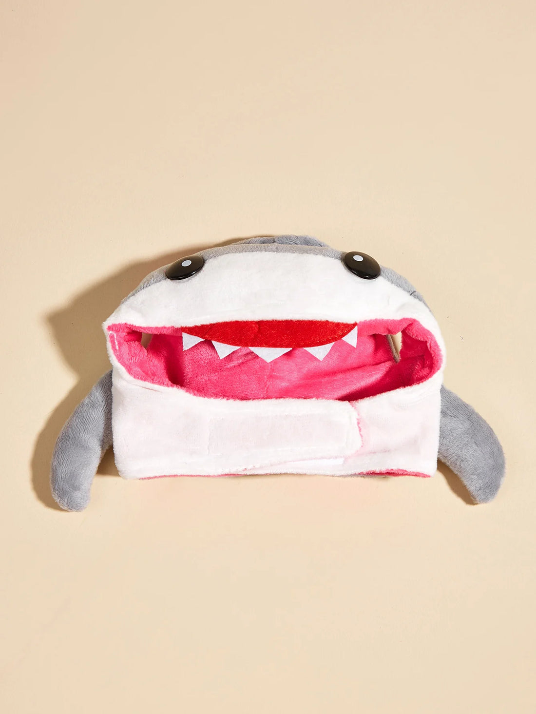 Pet Cosplay Party Costume – Shark & Elk Headdress | Warm Winter Hat for Cats & Dogs | Funny Dress-Up Outfit for Small Pets