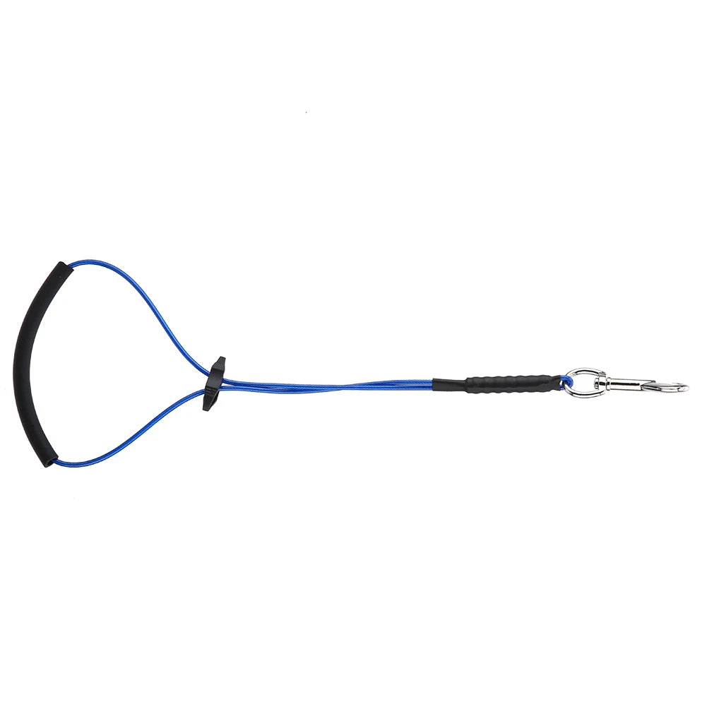Pet Grooming Noose Loop – Adjustable Steel Wire Grooming Restraint for Table Arm, Bath, or Tub | Safe Dog & Cat Grooming Tool (19.7 in)