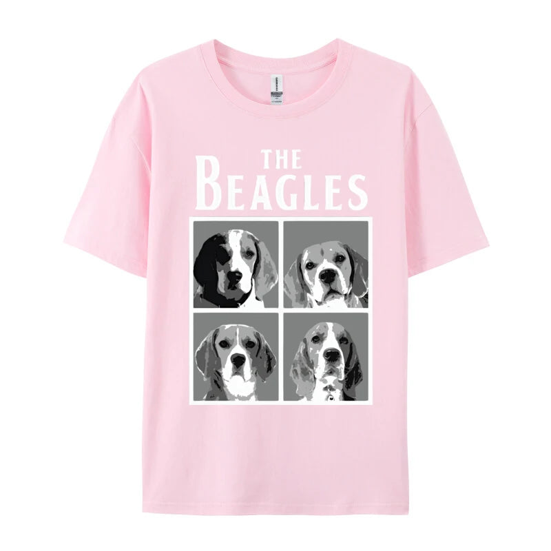 The Beagles Dog Lover T-Shirt – Cute Beagle Graphic Tee for Men | 100% Cotton, Short Sleeve, Funny Animal Shirt, Birthday Gift (2024)
