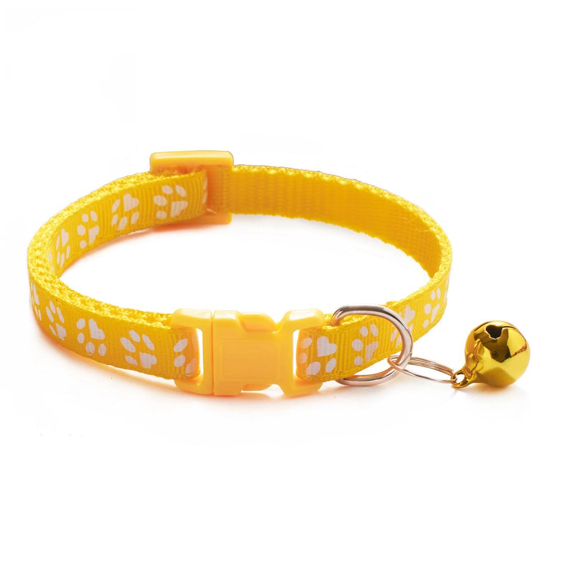 Adjustable Colorful Cat Collar with Bell