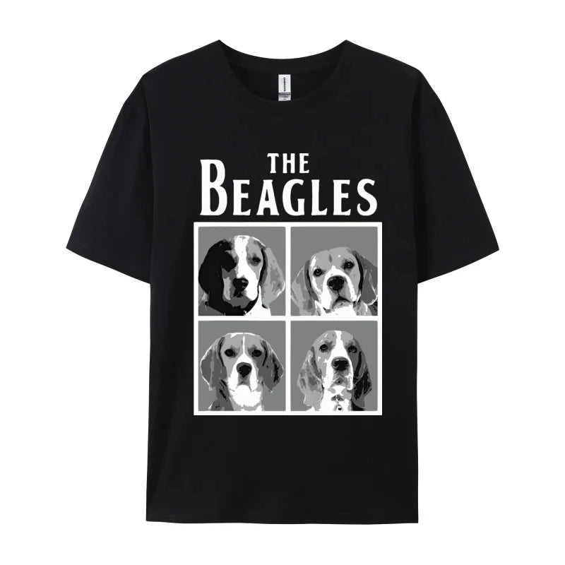 The Beagles Dog Lover T-Shirt – Cute Beagle Graphic Tee for Men | 100% Cotton, Short Sleeve, Funny Animal Shirt, Birthday Gift (2024)