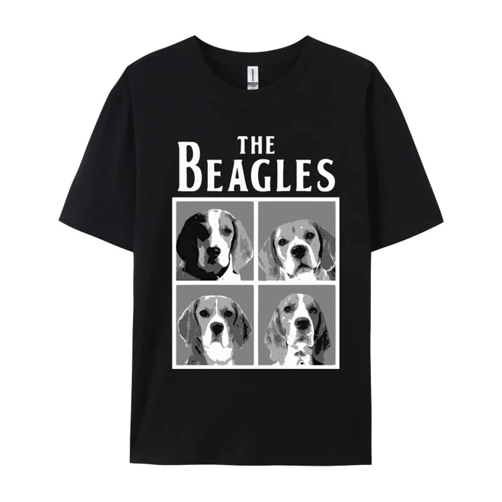 The Beagles Dog Lover T-Shirt – Cute Beagle Graphic Tee for Men | 100% Cotton, Short Sleeve, Funny Animal Shirt, Birthday Gift (2024)