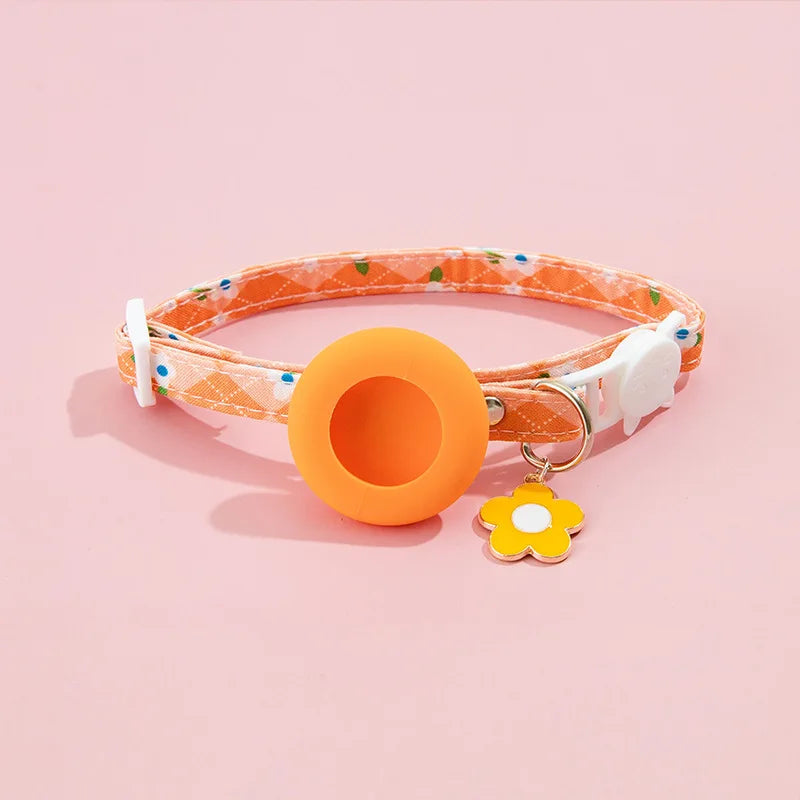 Cat Collar with AirTag Protective Case Anti-lost