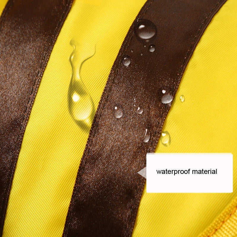 Cute Bee & Dragonfly Dog Life Jacket – Waterproof Safety Vest for Cats & Small Dogs