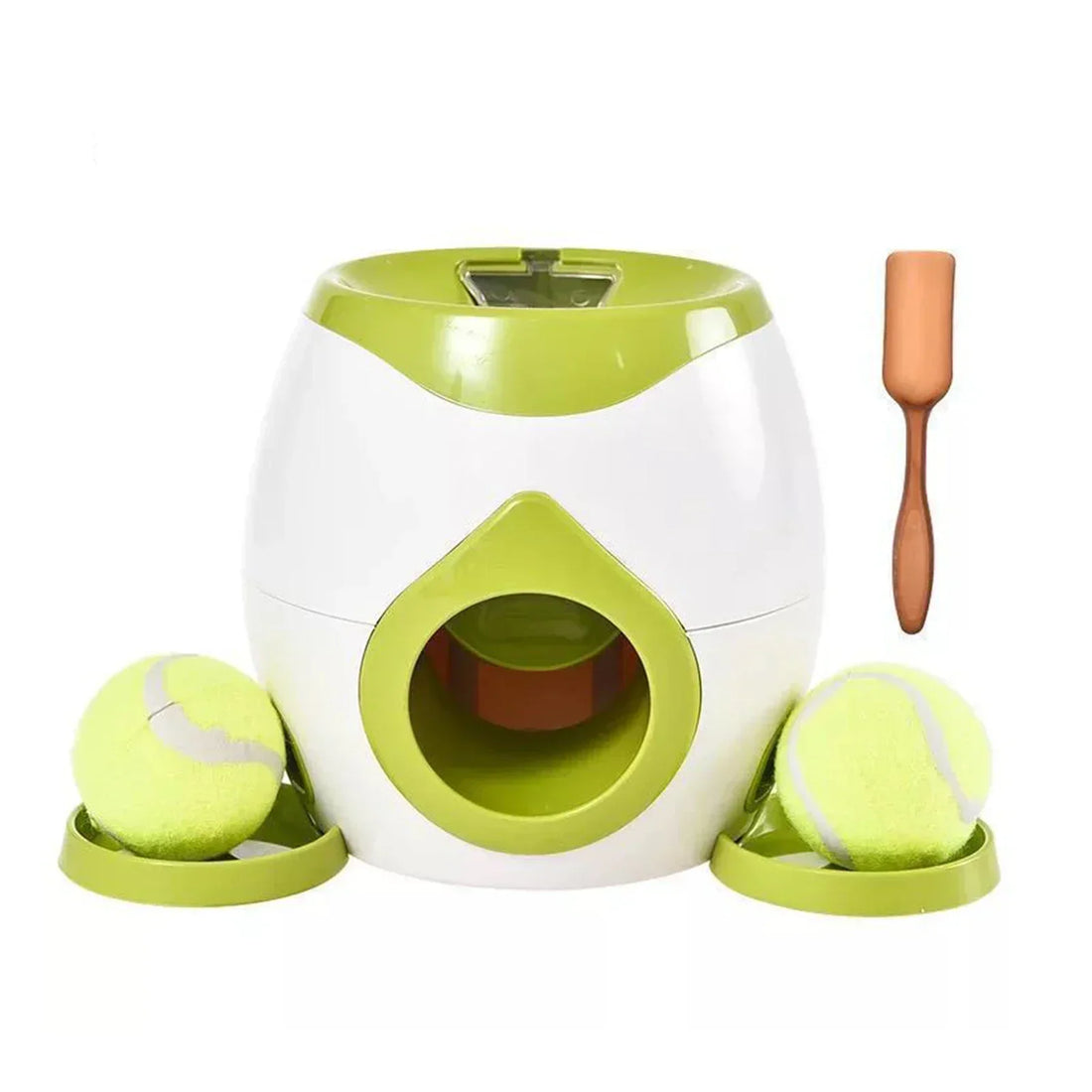 Interactive Tennis Ball Dog Feeder – Fun Reward Game & Snack Dispenser | Training Tool for Dogs & Cats