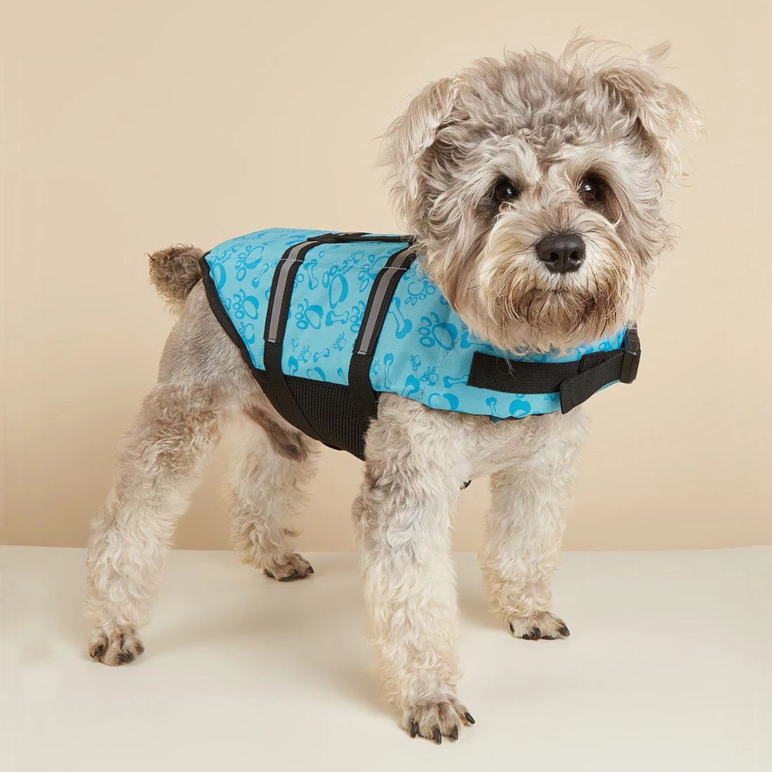 Reflective Adjustable Dog Life Jacket – High-Buoyancy Safety Vest for Large Dogs