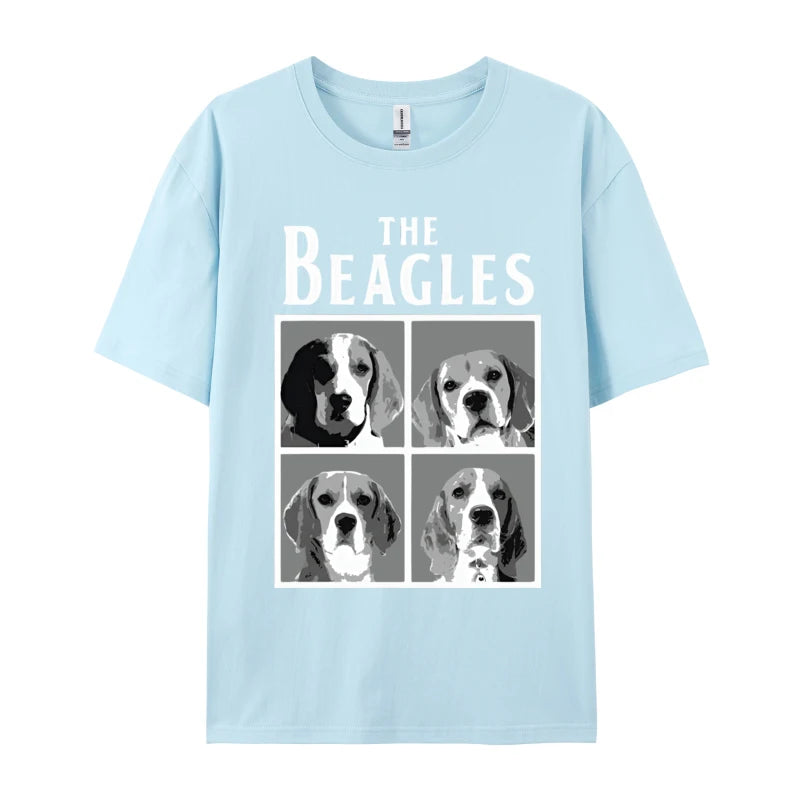 The Beagles Dog Lover T-Shirt – Cute Beagle Graphic Tee for Men | 100% Cotton, Short Sleeve, Funny Animal Shirt, Birthday Gift (2024)