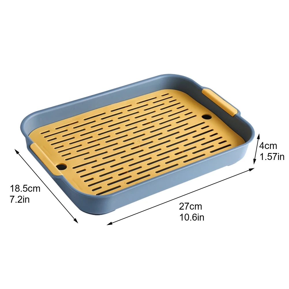 Rabbit Litter Box – Small Animal Corner Toilet Tray for Guinea Pigs, Bunnies, Hamsters, Chinchillas, Ferrets & More