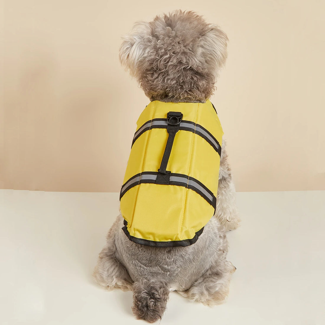 Reflective Adjustable Dog Life Jacket – High-Buoyancy Safety Vest for Large Dogs