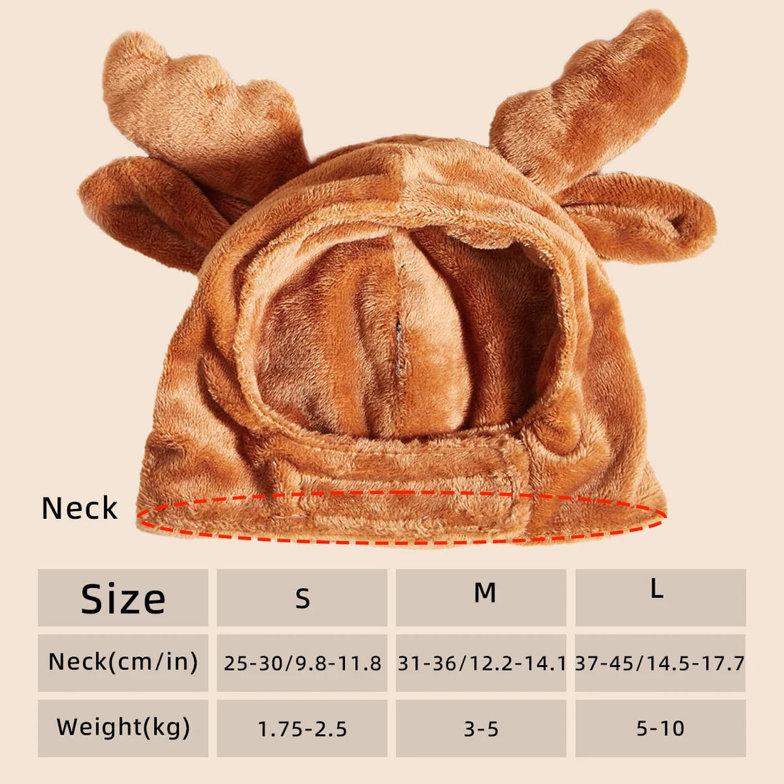 Pet Cosplay Party Costume – Shark & Elk Headdress | Warm Winter Hat for Cats & Dogs | Funny Dress-Up Outfit for Small Pets