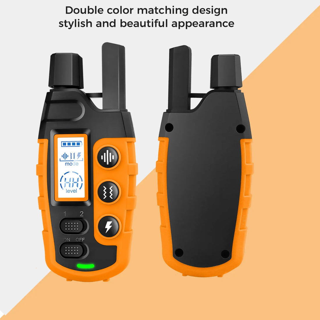 3300Ft Electric Dog Training Collar – Waterproof & Rechargeable Remote Control E-Collar with Shock, Vibration & Beep for Dogs 5–120 lbs