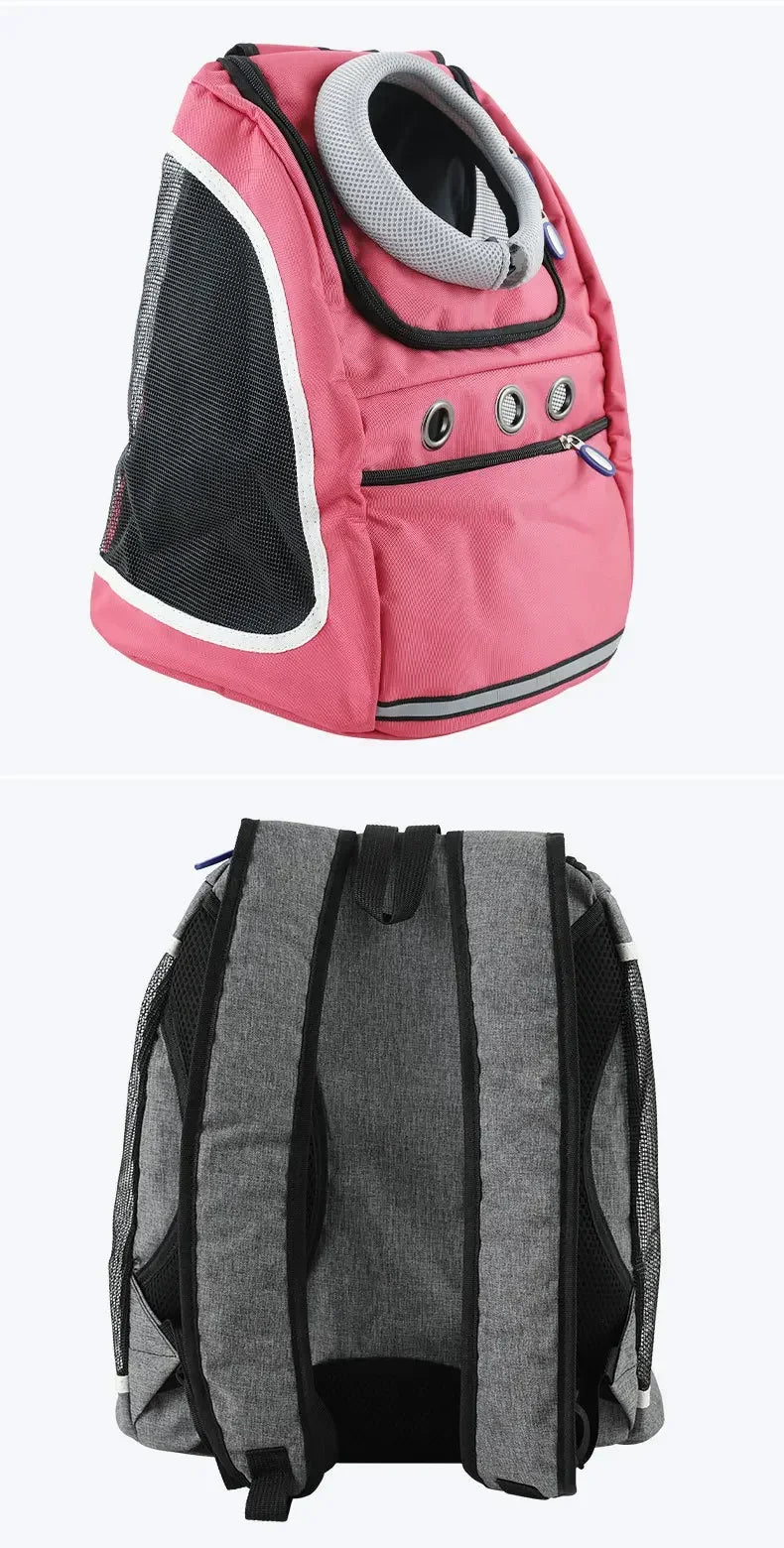 Pet Dog Carrier Bag Carrier For Dogs Backpack Portable Travel Breathable Dog Bag Outdoor Dog Carrier Bag Pet Carrying Supplies
