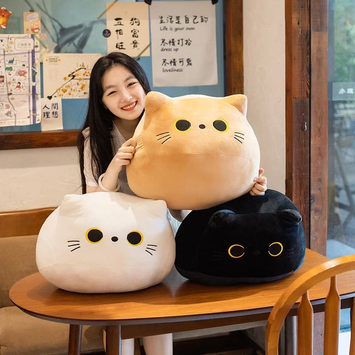 Black Cat Plush Toy – Soft Stuffed Animal Doll