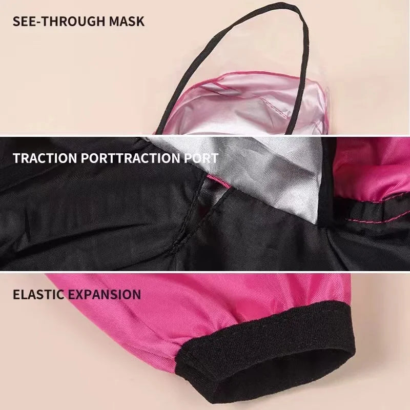 Waterproof Dog Raincoat – The Dog Face Jumpsuit Style Pet Rain Jacket with Hood for Small to Large Dogs