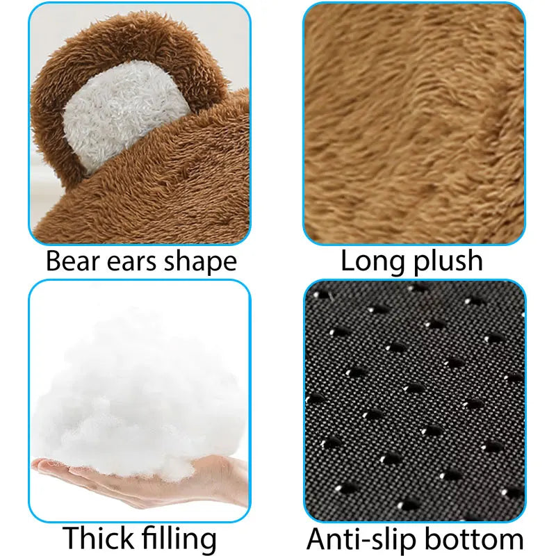 Funny Cat Bed – Warm Plush Cave Tent for Cats & Small Dogs | Ultra-Soft Pet House Lounger Cushion | Winter Cozy Pet Supplies