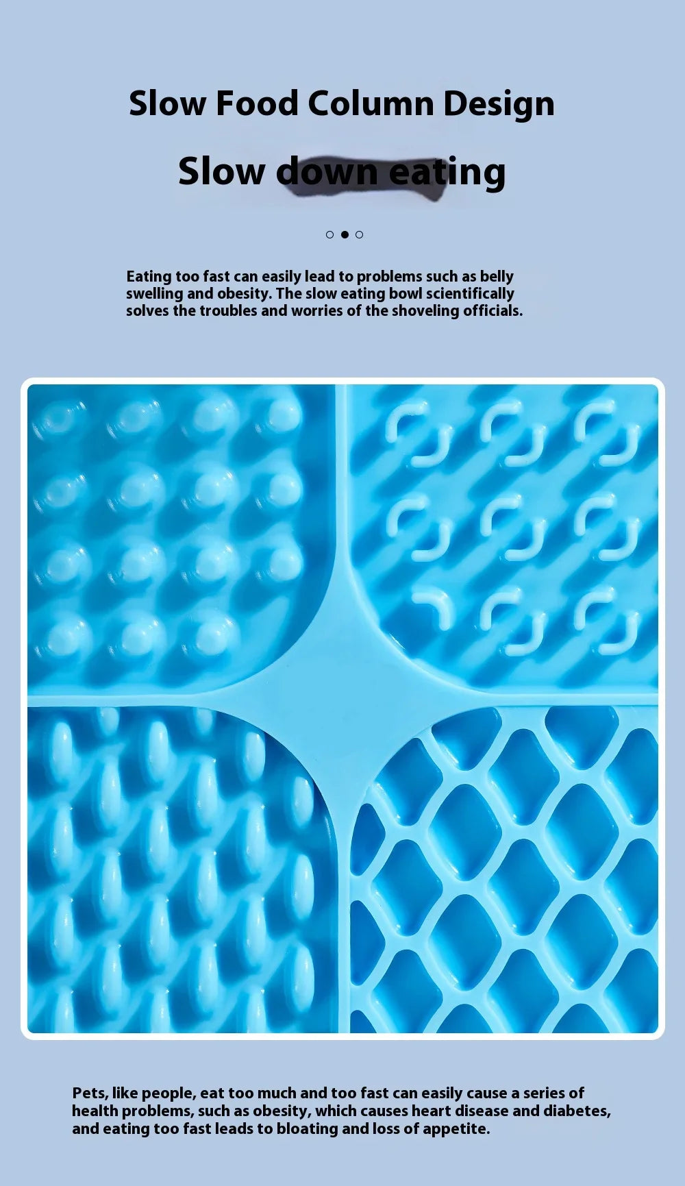 Pet Licking Mat – Anti-Choking Slow Feeder Plate for Dogs & Cats | Yogurt & Wet Food Treat Mat